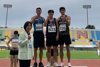 서천군청 육상팀 `금빛 질주'