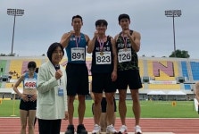 서천군청 육상팀 `금빛 질주