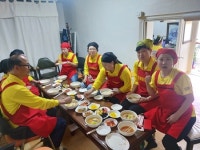 이순임 경로국수봉사단, 봉사활동