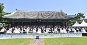 충남 장애인 부부 39쌍 `백년가약