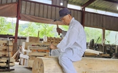 전통건축 외길 송찬의 대목장 충남도 무형유산 보유자 됐다