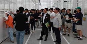 영동 청년 후계농 미래농업 현장 견학