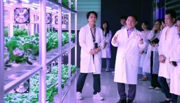 서철모 서구청장 대전팜 방문