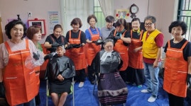 봉명1동 자원봉사대 이·미용 봉사