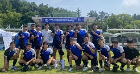 청주 남성중 럭비부 협회장배 16세 이하부 준우승