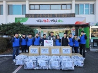 KORAIL 고속시설사업단, 청주 오송읍에 생필품 기탁