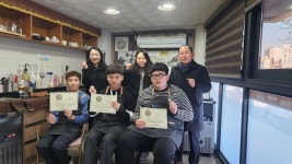 충주 숭덕학교, 바리스타 자격 5명 취득