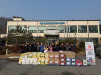 제천시 송학면 지역사회, 설 맞이 온정 나눔 릴레이