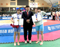 괴산군청 여자씨름단 정상급 실력 입증