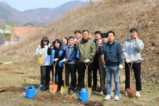 충주시시설관리공단, 식목일 나무심기 행사 실시