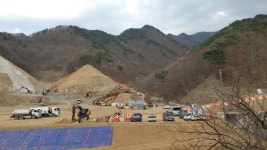 충북 영동 양수발전소 건립 공사에 원룸난