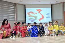 세계 문화와 만난 금왕유치원 원아들