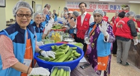 음성군 여성단체협의회, 오이장아찌로 전하는 이웃 사랑