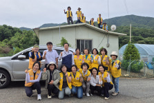 생극면 적십자봉사회, 독거노인 주거환경 개선 봉사 실시