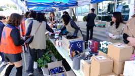 알뜰바자회 열고 이웃사랑 실천