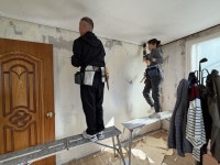 현장실무도배학원 청주 홀몸어르신 가구에 도배 재능기부