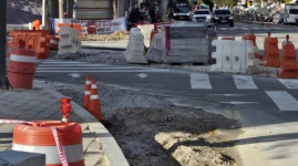 연말만 되면 밀어내기식 공사 짜증