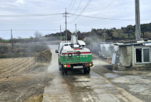 음성군, 괴산 고병원성 AI 발생에 방역 비상체계 가동