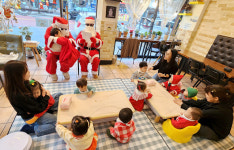 대소 이안어린이집, 부모와 함께하는 산타 행사 개최