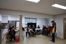 단양소방서, 경로당 어르신 맞춤 소방안전교육 추진