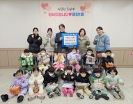 청주 우미린풀하우스어린이집, 식료품 기탁