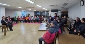 허창덕 금산부군수 추부면 경로당 찾아 소통 행정