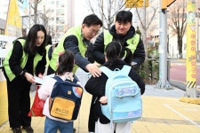중구, 초등학교 주변 현장점검 및 캠페인