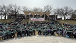 진천군 노인복지관, 걸어서 세대 속으로 걷기대회 성료
