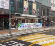 [포토뉴스] 불법 주정차 무법지대에서 쾌적한 도로로 바뀐 마포구청 인근 수입차 서비스센터
