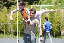 [포토뉴스] 프레스데이서 짧게 맛본 서커스 캬바레의 퍼포먼스... 4일, 상암동 문화비축기지서 본격 개막