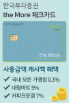 더모아펀드 | 한국투자증권, 첫 자체 브랜드 '더모아 체크카드' 출시...CMA 금리·캐시백 제공
