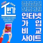 인터넷1번가, LG SK KT 인터넷가입 설치 변경 신청 시 경품고시제 이후 현금사은품 지원 및 TV결합상품 할인 혜택