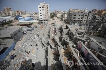 이스라엘, 가자지구 하마스 공습…