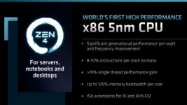 AMD, 라이젠7000 CPU·젠4 아키텍처 로드맵 공개 … 데이터센터 성공 이어 AI 공략