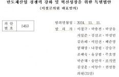 삼성 출신 고동진 등 의원들,반도체산업 주 52시간 규제 예외 두는 與 반도체 특별법추진...바람직 vs 필요없다 의견 분분