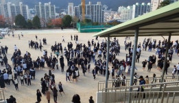 포항 지진에 부산 광안대교·고층건물도 '흔들'