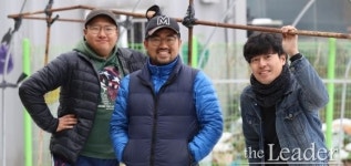 서종효, 강영수, 유경호 희망토 농장 대표 “농업이 청년 일자리 해결사 될 것”