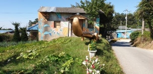 이천시 설성면 송계1리 마을, 농가 미술관으로의 아름다운 변화