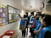 도봉구 아파트봉사단, 코로나19 예방 앞장