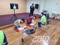 밀양가곡1주공아파트, 입주민과 함께 심폐소생술 교육 실시