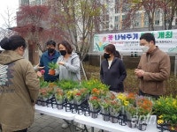 다산한양수자인리버팰리스, 꽃피는 아파트 만들어요