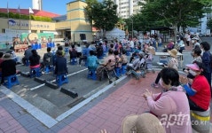 마산중리1단지, 주차장에서 펼쳐진 국악 한마당