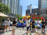 하남감일포엠포레, 워터 바운스 행사 개최