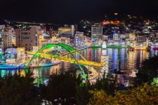 해가 저물면 벽화가 살아난다, 통영 디피랑