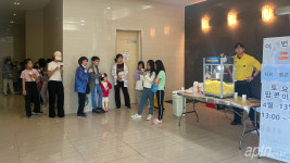 참우리, 북한산힐스테이트3차에서 벚꽃 앤 팝콘 행사 개최
