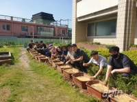 번동5단지, 건강·풍년 기원 손모내기 행사 실시