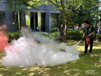 아파트 화재 초동 대처는 관리사무소가 책임집니다.