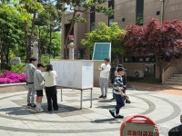 밤섬경남아너스빌 커피 한 잔과 함께 봄꽃 감상