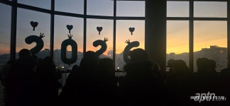 래미안안양메가트리아, 스카이라운지서 새해 맞이