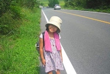 [아이와 함께한 도보여행]<18> 강진 가는 길, 길 위에서 만난 또다른 여행자, 훈계할머니